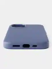 Голубой кожаный чехол Leather Case для iPhone 13 с функцией MagSafe