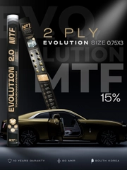 Пленка тонировочная "MTF" в тубе "Premium Еvolution" Black 2-ух слойная 2PL15%(0.75м х 3м)