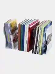 Подставка-держатель для книг, учебников, журналов Юнландия Bite Back, металлическая