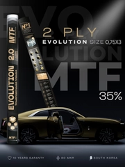 Пленка тонировочная "MTF" в тубе "Premium Еvolution" Black 2-ух слойная 2PL35%(0.75м х 3м)