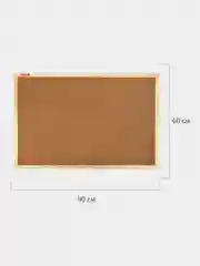 Доска пробковая Brauberg Wood, 238311, информационная на стену 60х90 см для объявлений