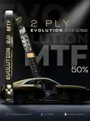 Пленка тонировочная "MTF" в тубе "Premium Еvolution"Black 2-ух слойная 2PL 50%(0.75м х 3м)