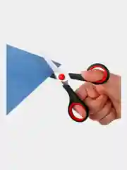 Ножницы Brauberg Soft Grip, 238410, канцелярские, набор 5 штук, для бумаги и картона
