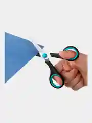 Ножницы Brauberg Soft Grip, 238411, канцелярские, набор 3 штуки, для бумаги и картона