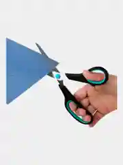 Ножницы Brauberg Soft Grip, 238411, канцелярские, набор 3 штуки, для бумаги и картона