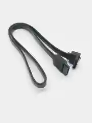 Тёмно-серый кабель SATA - SATA для подключения HDD, SSD