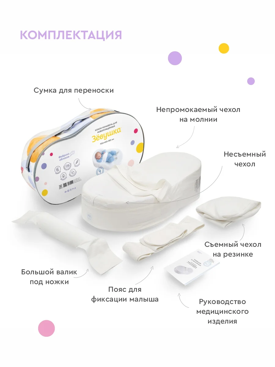 Матрас для новорожденных "Зёвушка"