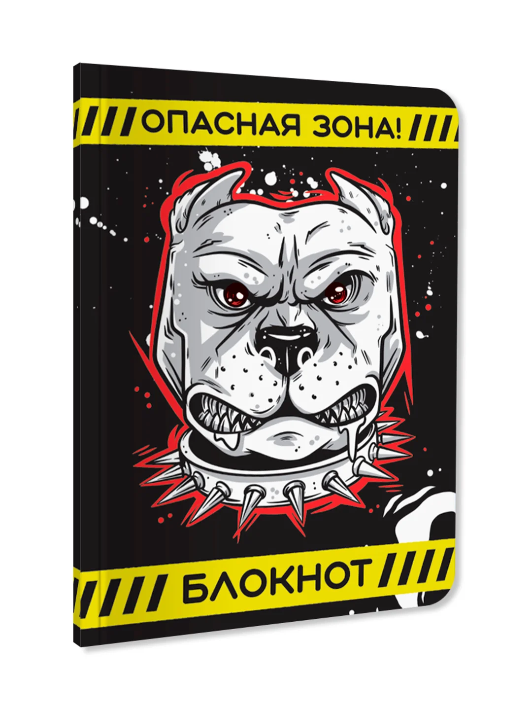 Черный блокнот анкета для мальчиков 40 листов 16х22 см "Блокнот пацана". Проф-Пресс