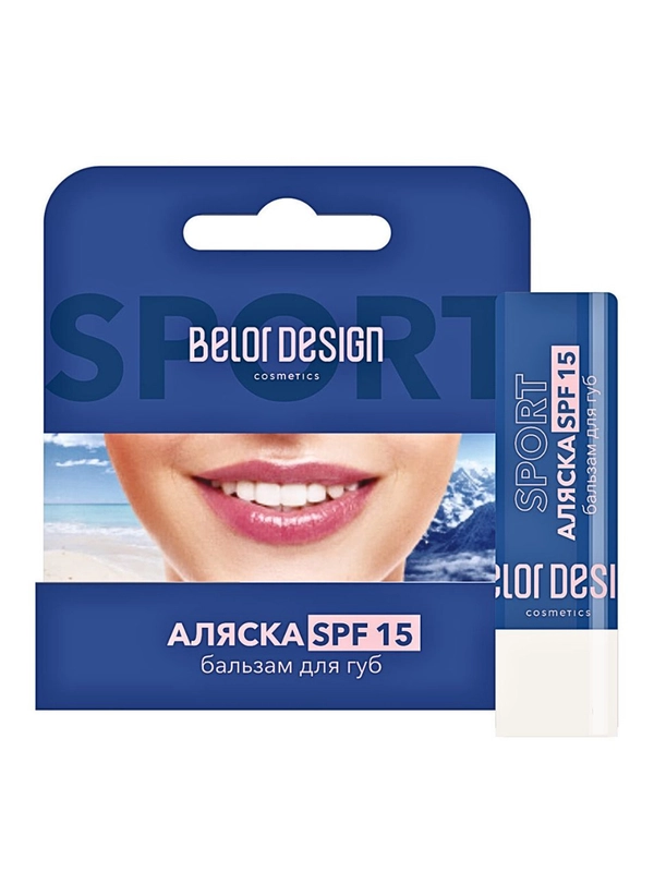 Бальзам для губ Belor Design "Аляска-спорт", SPF-15, 4 г