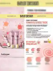 Румяна-тени кремовые Belor Design Cheek Trick Funhouse, 16 г