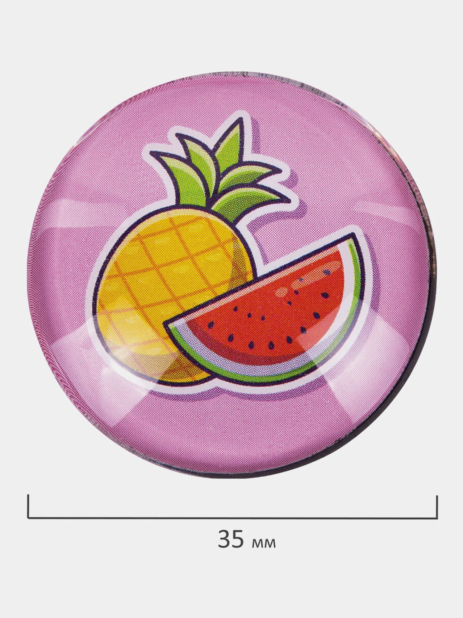 Магниты круглые Brauberg Kids, 272515, магнитики на холодильник, для доски в школу 6 шт