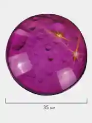 Магниты круглые Brauberg Glass, 272517, магнитики на холодильник, для доски, набор 6 шт
