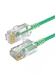Зеленый кабель патч-корд LAN 25 см