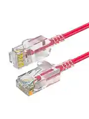 Розовый кабель патч-корд LAN 25 см