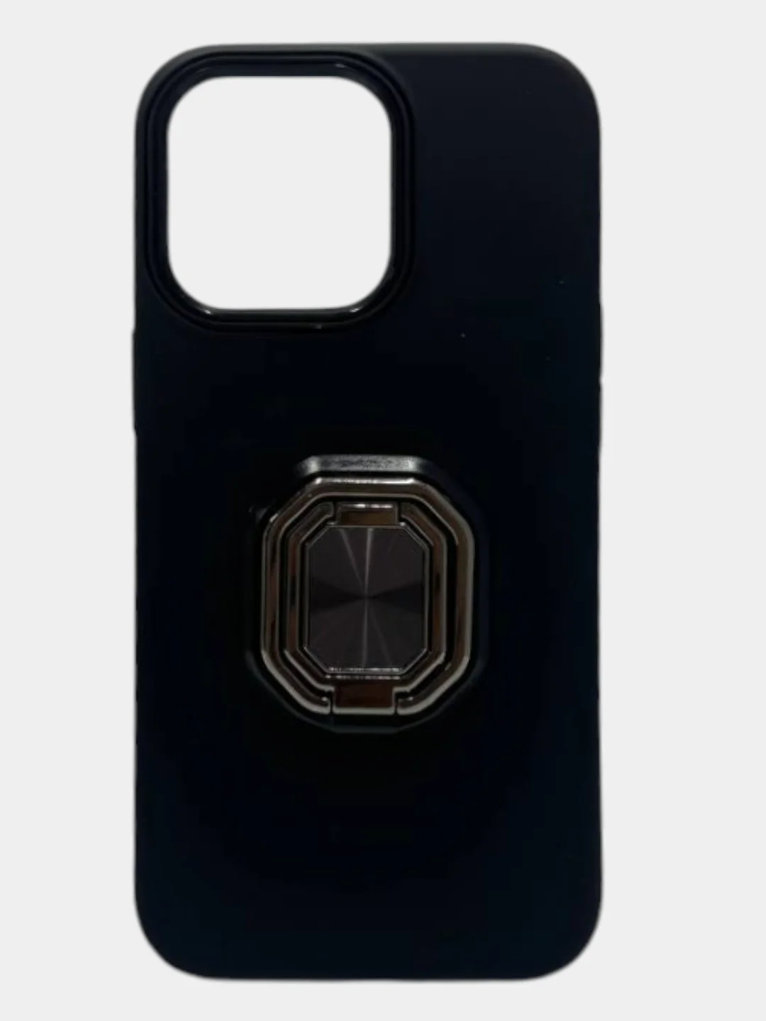 Черный чехол с держателем для iPhone 13 Pro