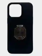 Черный чехол с держателем для iPhone 13 Pro