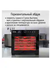 Профессиональная электросушилка с горизонтальным обдувом CHEF PRO CF-FD804A 8 поддонов