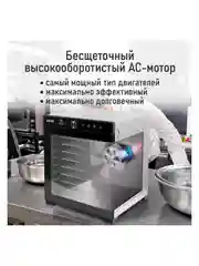 Профессиональная электросушилка с горизонтальным обдувом CHEF PRO CF-FD805A 12 поддонов