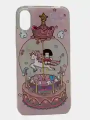 Чехол с жидкостью для iPhone X / XS