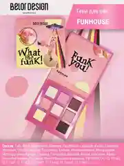 Палетка теней для век Funhouse Belor Design What the Funk!, 9 г