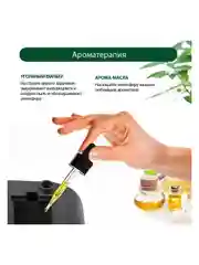 Увлажнитель воздуха MARTA MT-2383 с функцией теплый пар и ионизацией темный агат