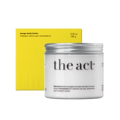 Питательный крем-баттер для тела The Act Манго, 180 г