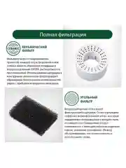 Увлажнитель воздуха MARTA MT-2693 с верхним заливом белый жемчуг