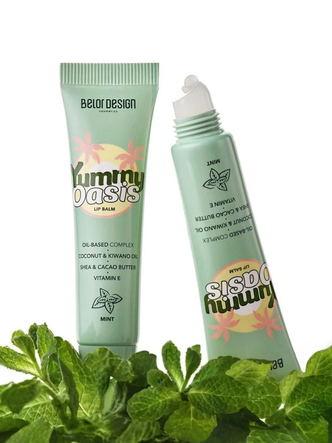 Бальзам для губ Belor Design Yummy Oasis Mint, 10.5 г