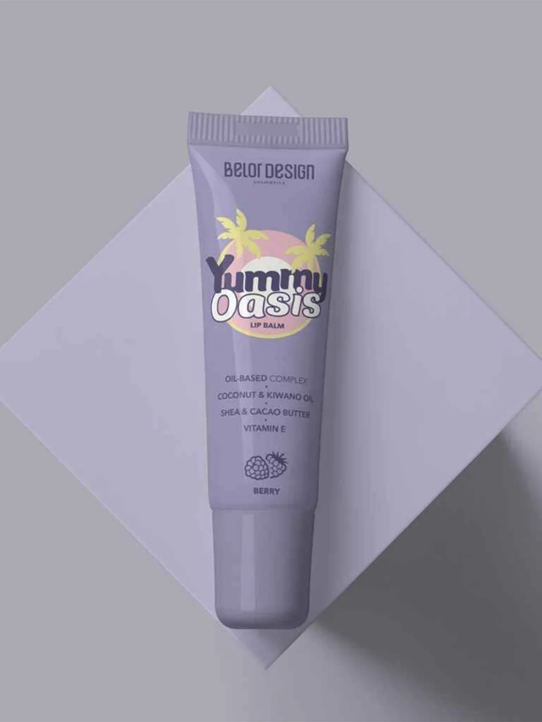 Бальзам для губ Belor Design Yummy Oasis Berry, 10.5 г