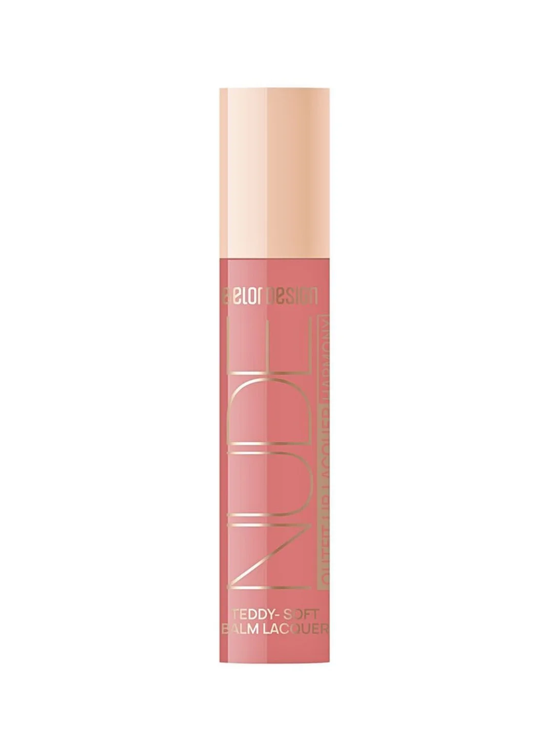 Лаковый блеск для губ Belor Design Nude Harmony Outfit Lip, 4.1 г