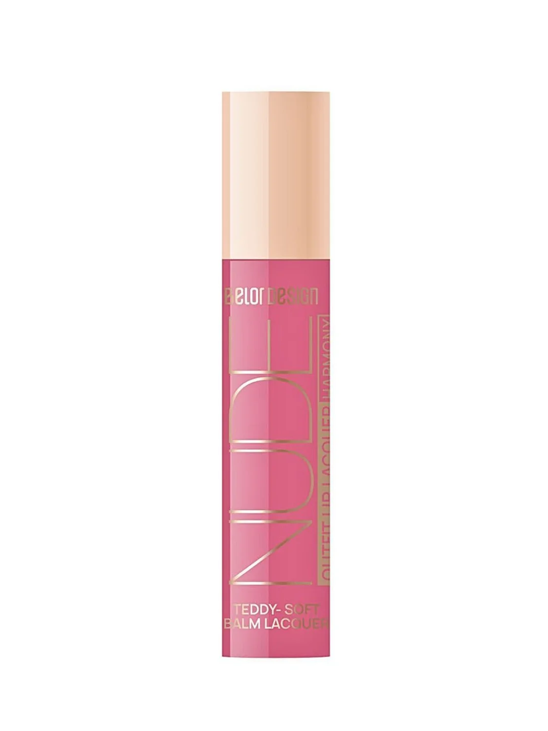 Лаковый блеск для губ Belor Design Nude Harmony Outfit Lip, 4.1 г
