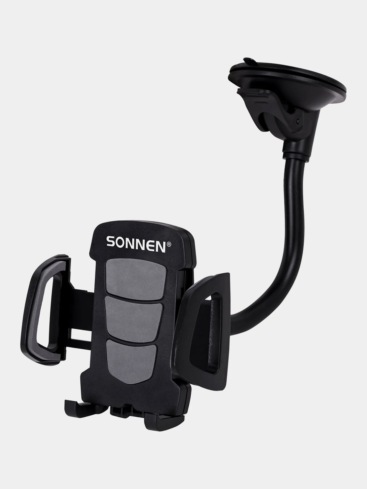 Держатель для телефона в машину Sonnen, 354921, фиксатор на стекло для авто, 50-100 мм