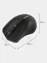 Набор беспроводной Sonnen K-648: клавиатура 117 клавиш, мышь 4 кнопки 1600 dpi, 513208
