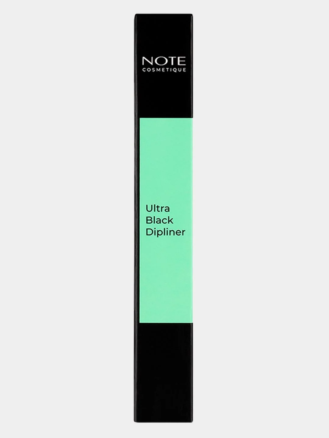 Черный подводка для глаз насыщенного черного цвета NOTE Cosmetique ultra black dipliner