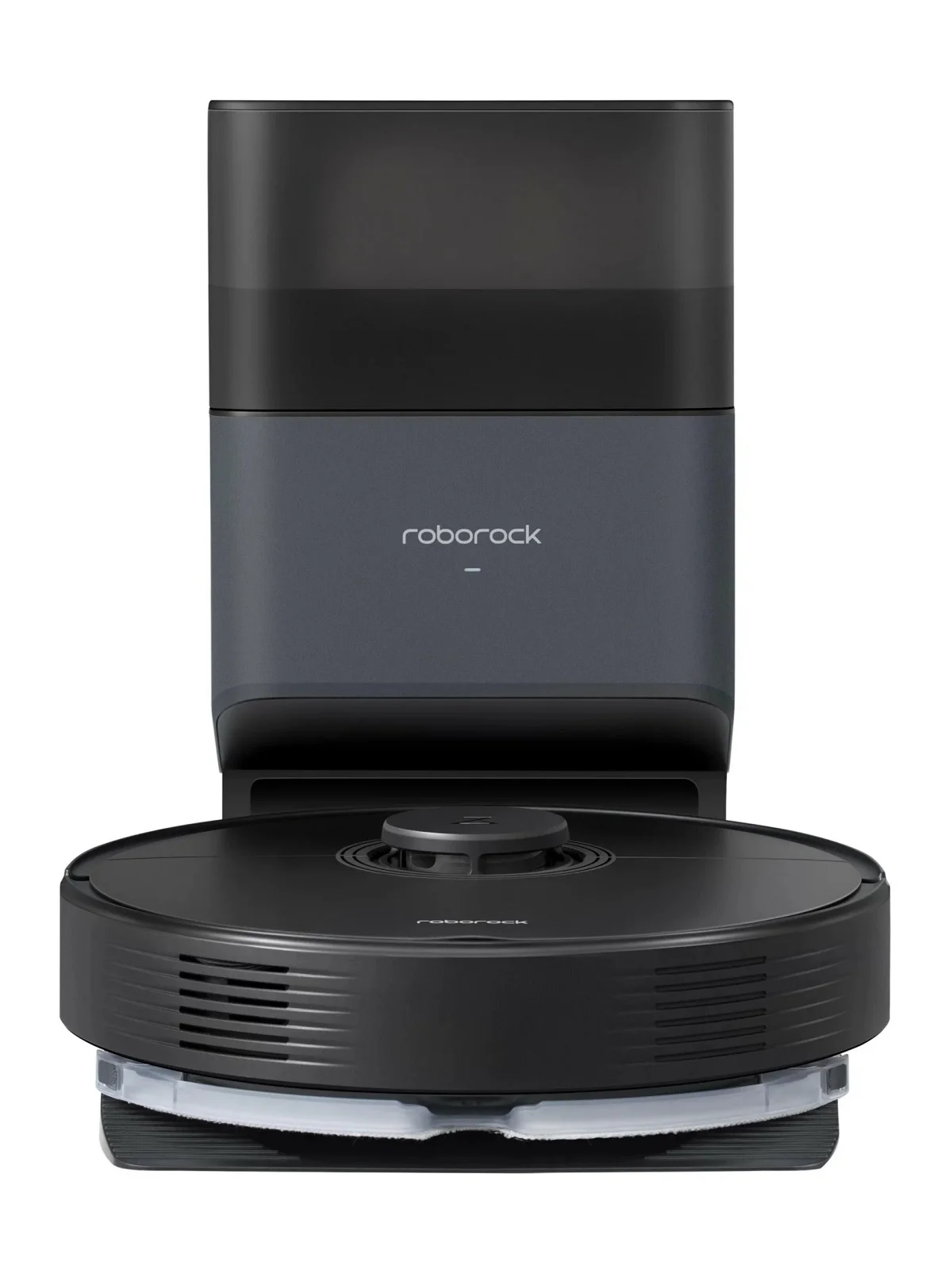 Черный робот-пылесос Roborock Q7 Max Plus EU со станцией самоочистки (Европейская версия)