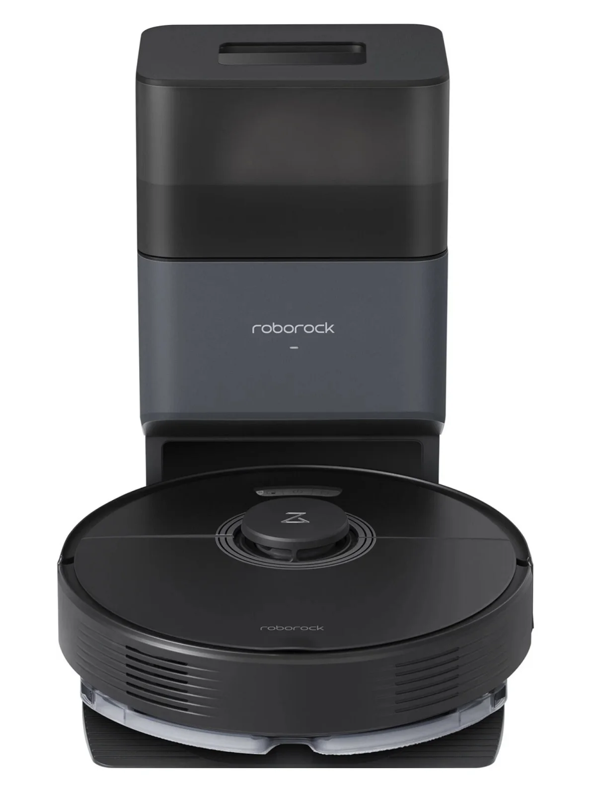 Черный робот-пылесос Roborock Q7 Max Plus EU со станцией самоочистки (Европейская версия)