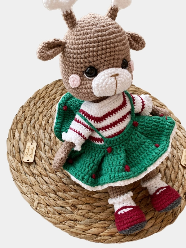 Новогодняя игрушка/Вязаная игрушка