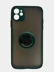 Зеленый чехол с кольцом для iPhone 11 / 13 Pro