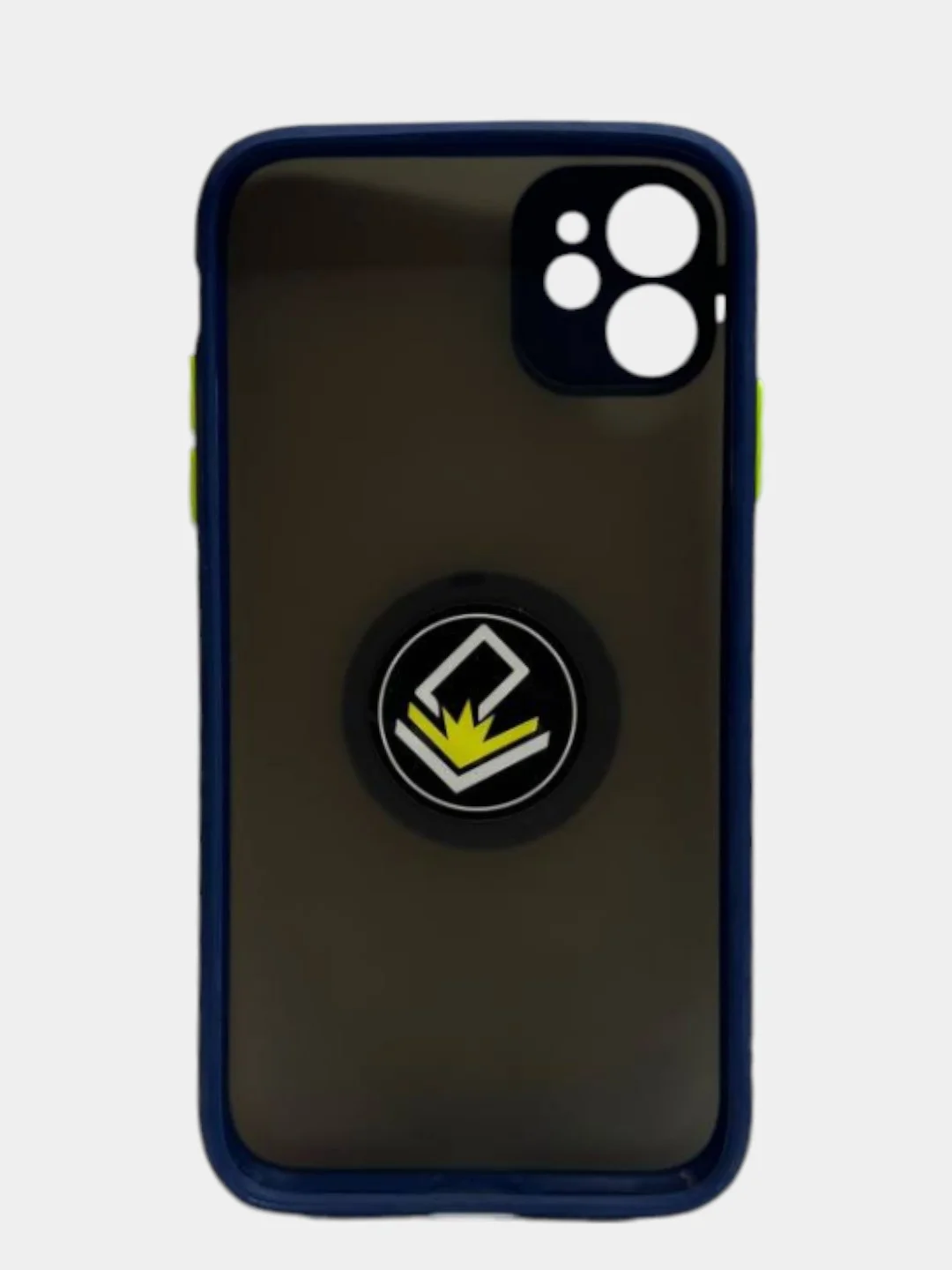 Синий чехол с кольцом для iPhone 11 / 13 Pro