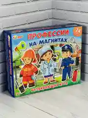 Развивающая игра на магнитах Изучаем Профессии Доктор Повар