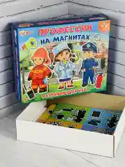 Развивающая игра на магнитах Изучаем Профессии Доктор Повар