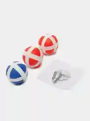 Разноцветный дартс на липучках с шариками/ мягкая игрушка на точность (безопасный дартс детский)