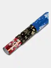 Бумага упаковочная для подарков, новогодняя 3 штуки "Хmas Pattern", Золотая Сказка, 591935