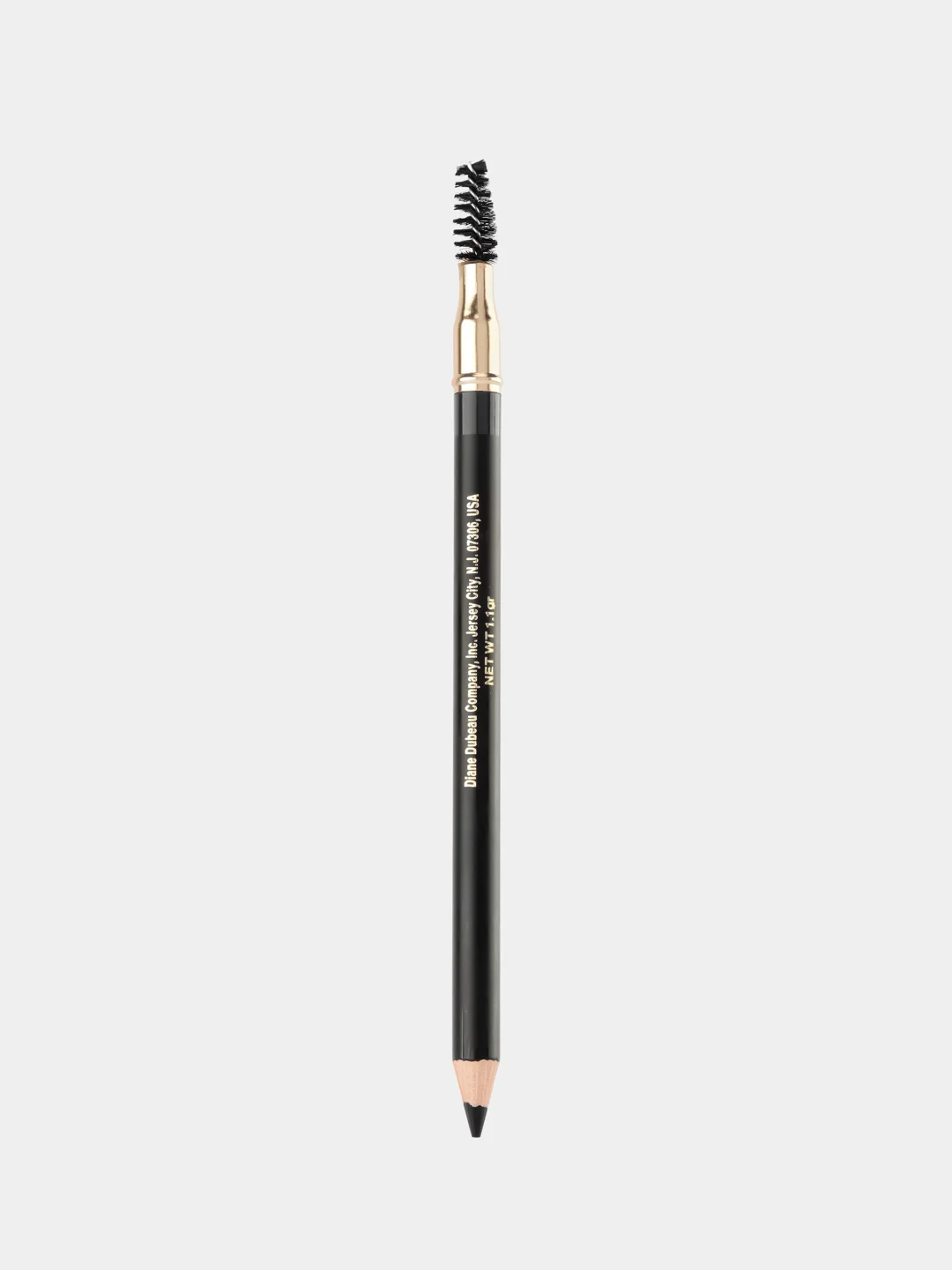 Черный карандаш для бровей kiki browliner 05 черный с щеточкой для моделирования