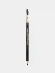 Черный карандаш для бровей kiki browliner 05 черный с щеточкой для моделирования