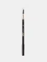 Черный карандаш для бровей kiki browliner 05 черный с щеточкой для моделирования