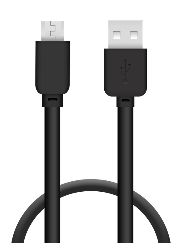 Кабель USB Micro Krutoff Classic (0.2m) черный