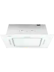 Белый вытяжка для кухни MEFERI INBOX60WH GLASS ULTRA. 60 см, стекло, белый