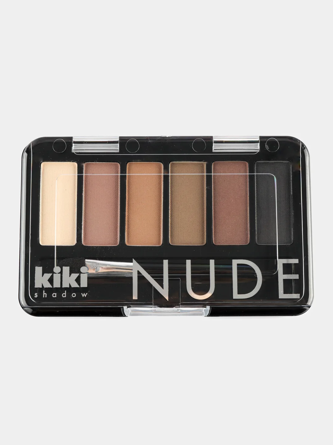 Кремовый тени для век kiki NUDE стойкая палетка из 6 оттенков с кистью для растушевки