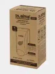 Дозатор диспенсер для жидкого мыла Laima Professional Eco, Наливной, 1 л, белый, 606551